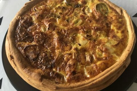 Cliquez pour zoomer ! Gâteau poireaux, lardons et fromage Thermomix par dreys