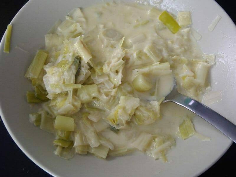 Cliquez pour zoomer ! Fondue de poireaux Thermomix par Jennifairies