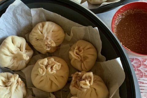 Cliquez pour zoomer ! Wang mandu – petits pains farcis à la vapeur Thermomix par maoam