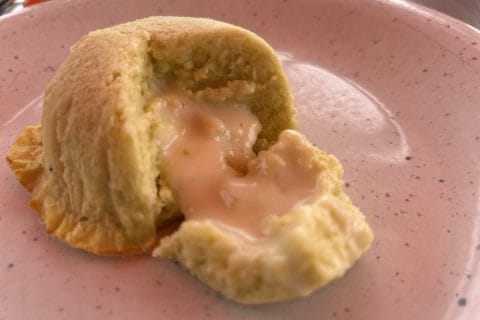 Cliquez pour zoomer ! Petits flans courgettes coeur fondant au gorgonzola Thermomix par maoam