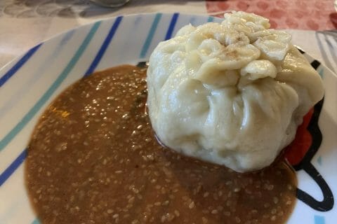 Cliquez pour zoomer ! Wang mandu – petits pains farcis à la vapeur Thermomix par maoam