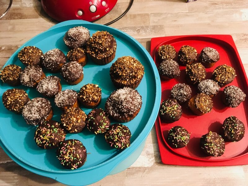 Cliquez pour zoomer ! Petits pains d’épices de Noël au chocolat Thermomix par zazouille25