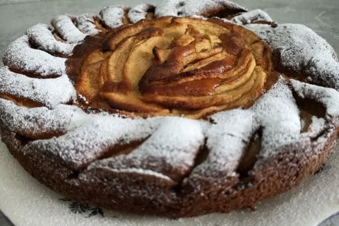 Cliquez pour zoomer ! Gâteau aux pommes et mascarpone Thermomix par bernie02