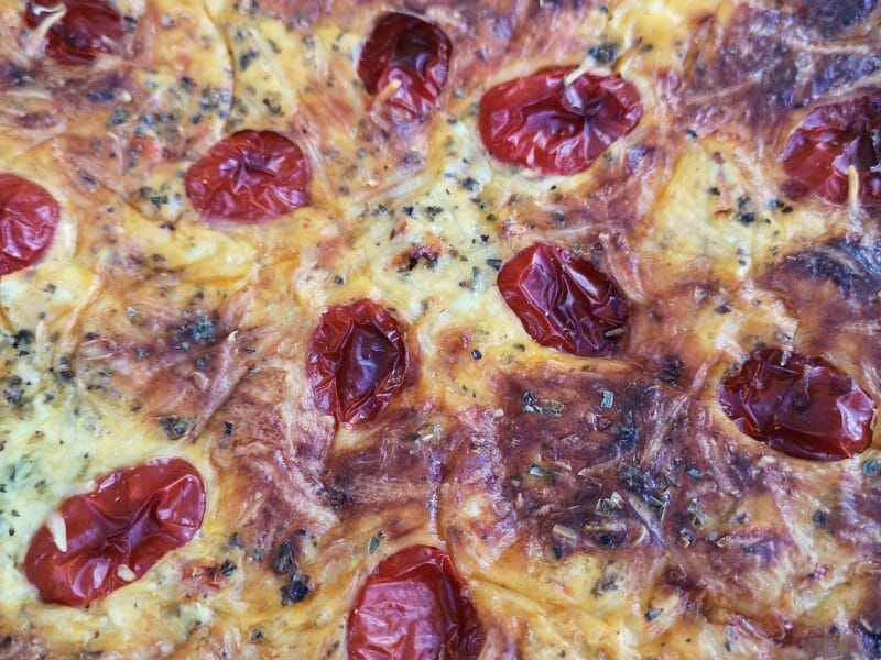 Cliquez pour zoomer ! Tarte au thon, tomate et moutarde Thermomix par bernie02