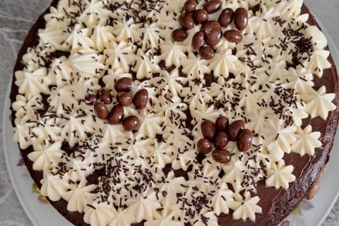 Cliquez pour zoomer ! Bûche forêt noire Thermomix par bernie02