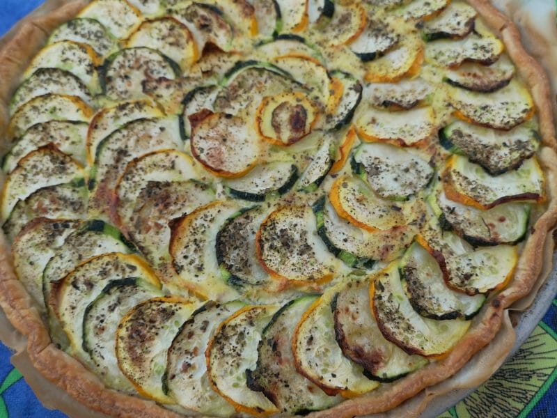 Cliquez pour zoomer ! Tarte courgettes et ricotta Thermomix par bernie02