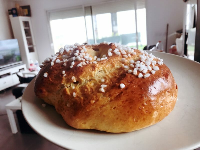 Cliquez pour zoomer ! Mouna (brioche de pâques) Thermomix par live313