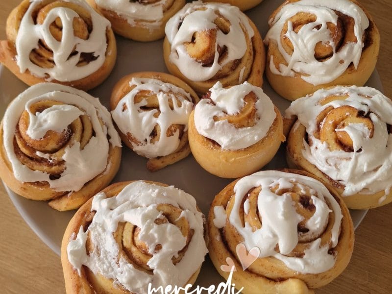 Cliquez pour zoomer ! Cinnamon roll Thermomix par celinethermomix