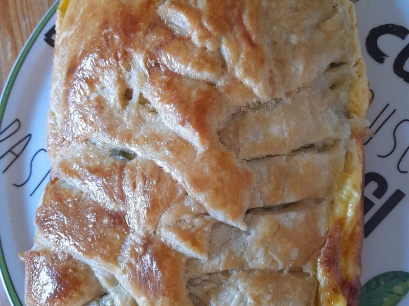 Cliquez pour zoomer ! Feuilleté saumon et poireaux Thermomix par VALPat