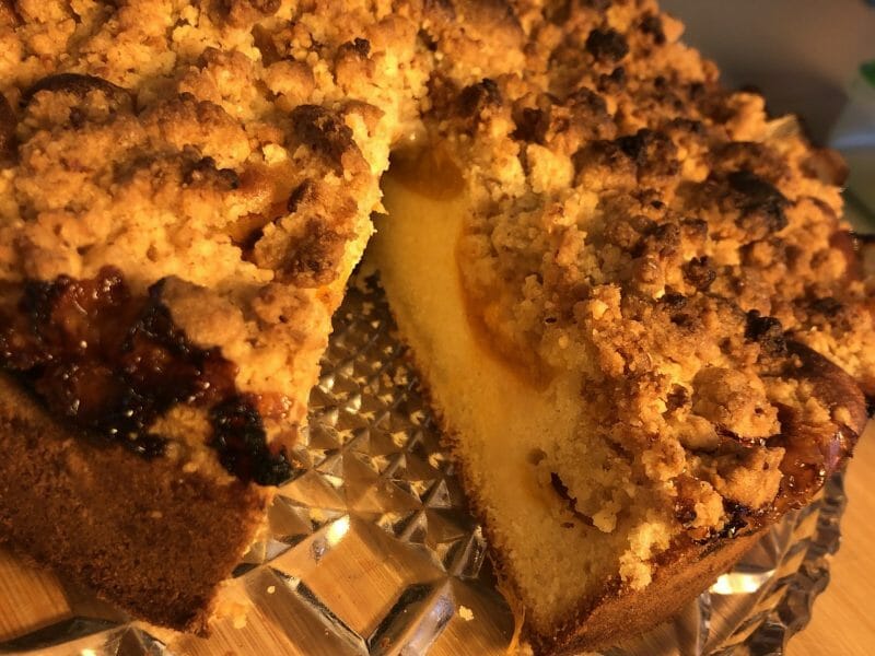 Cliquez pour zoomer ! Crumb cake framboises Thermomix par Zouline