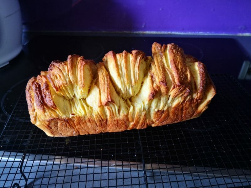 Cliquez pour zoomer ! Brioche à effeuiller à la cannelle Thermomix par sylvied71