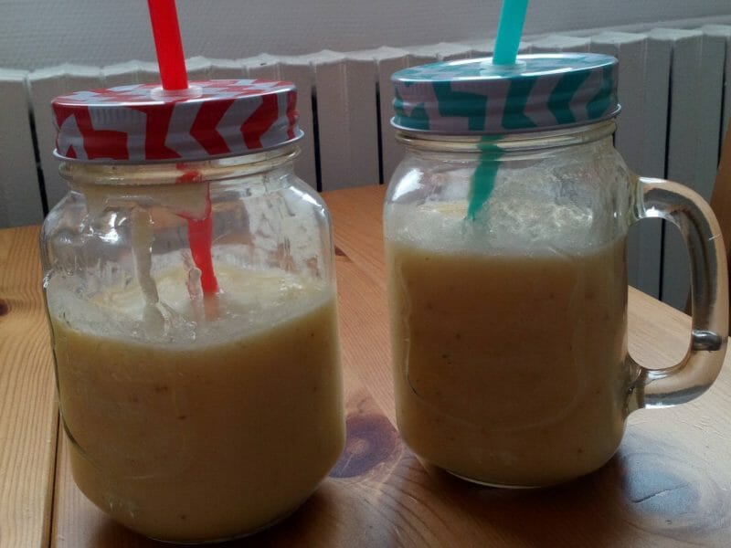 Cliquez pour zoomer ! Smoothie ananas banane Thermomix par glalu
