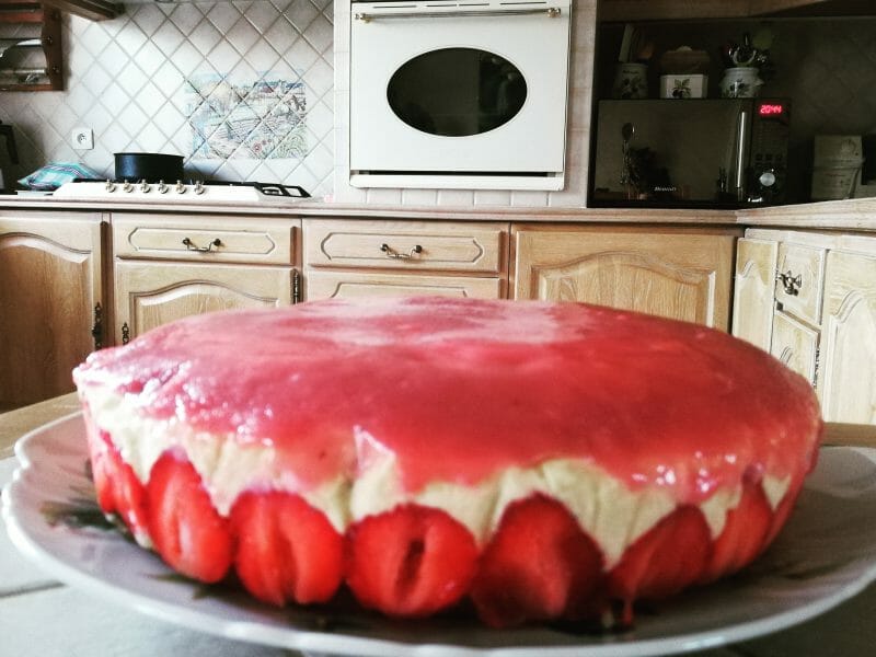 Cliquez pour zoomer ! Fraisier Thermomix par delyzwag