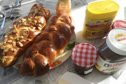 Cliquez pour zoomer ! Brioche tressée à la mie filante Thermomix par Estelle