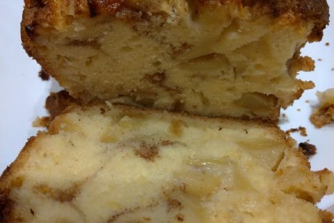 Cliquez pour zoomer ! Cake aux pommes à l’ancienne Thermomix par Estelle