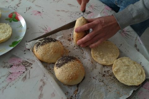 Cliquez pour zoomer ! Pains hamburger Thermomix par Estelle