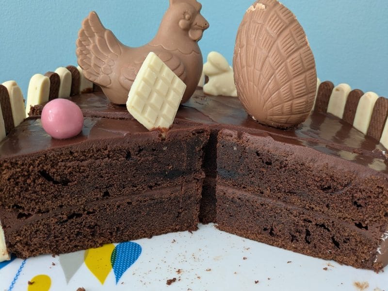 Cliquez pour zoomer ! Gâteau lapin de Pâques Thermomix par Valben38