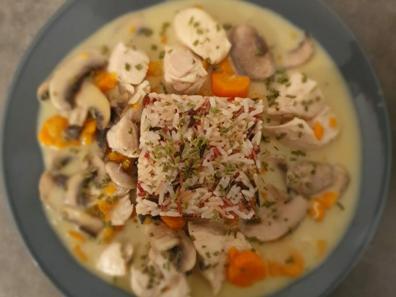 Cliquez pour zoomer ! Blanquette de poulet Thermomix par Meëly