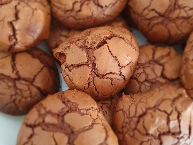 Cliquez pour zoomer ! Cookies brownies Thermomix par Meëly