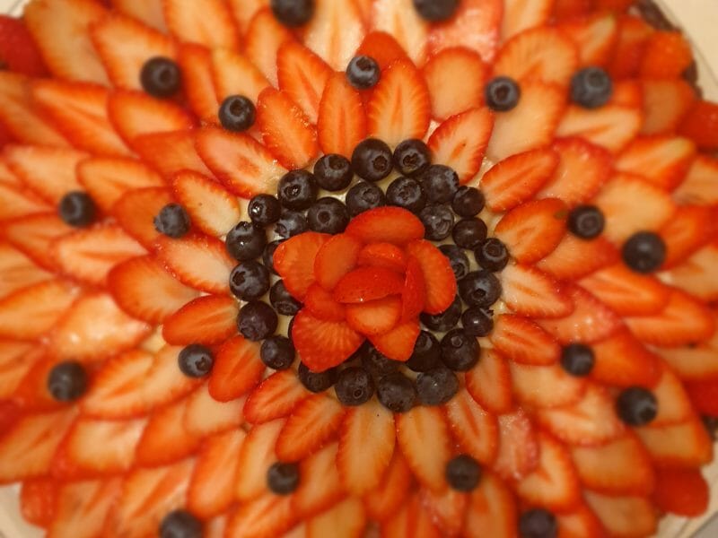Cliquez pour zoomer ! Tarte aux fraises Thermomix par Meëly