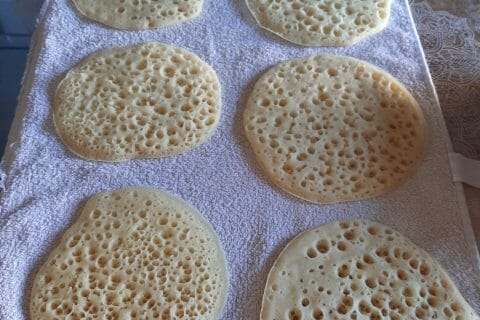 Cliquez pour zoomer ! Baghrir – Crêpes mille trous au Thermomix