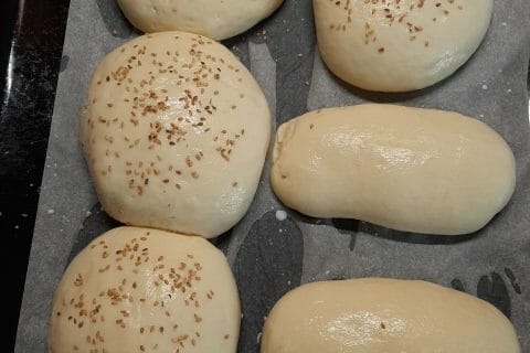 Cliquez pour zoomer ! Pains hamburger au Thermomix