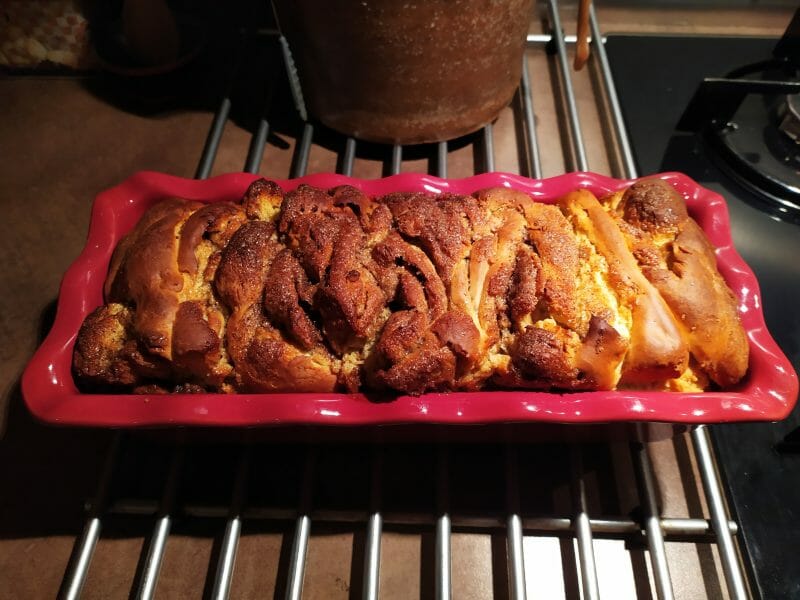 Cliquez pour zoomer ! Brioche à effeuiller à la cannelle Thermomix par annycouturier