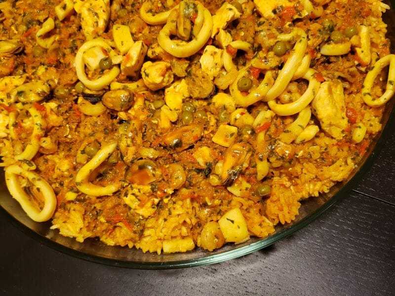 Cliquez pour zoomer ! Paella Thermomix par bezyne
