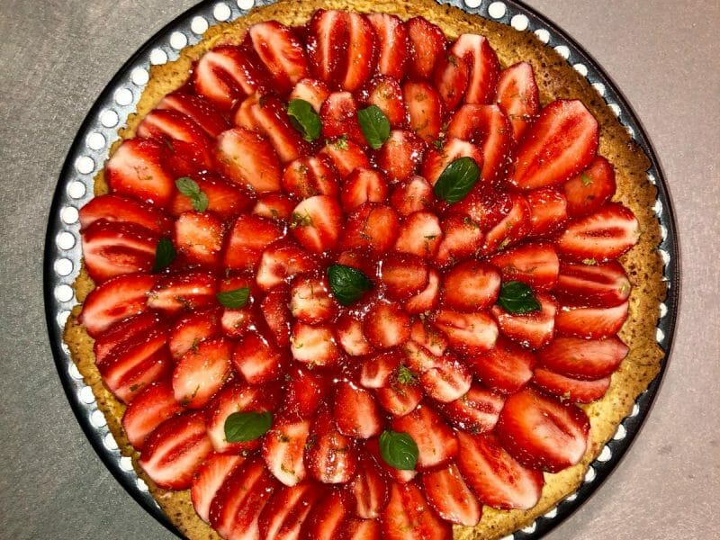 Cliquez pour zoomer ! Tarte aux fraises Thermomix par virginie_zerlaudt
