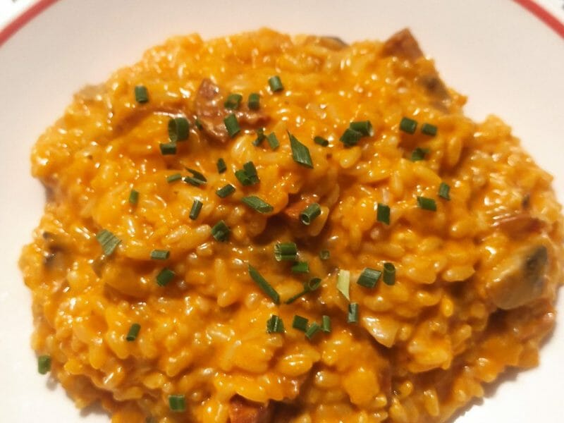Cliquez pour zoomer ! Risotto au chorizo Thermomix par phenix53