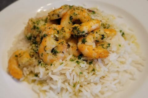 Cliquez pour zoomer ! Crevettes à l’ail Thermomix par elodie56150
