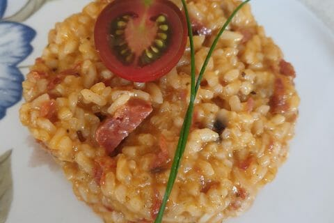 Cliquez pour zoomer ! Risotto au chorizo Thermomix par marieb10