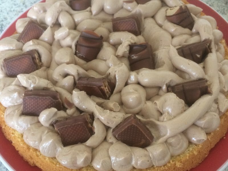 Cliquez pour zoomer ! Layer cake Kinder Bueno Thermomix par patou2896