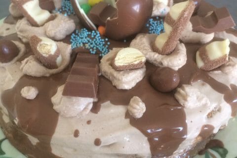 Cliquez pour zoomer ! Layer cake Kinder Bueno Thermomix par patou2896