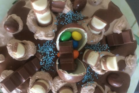 Cliquez pour zoomer ! Layer cake Kinder Bueno Thermomix par patou2896
