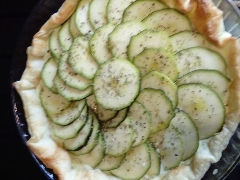 Cliquez pour zoomer ! Tarte courgettes et ricotta Thermomix par krisstelle