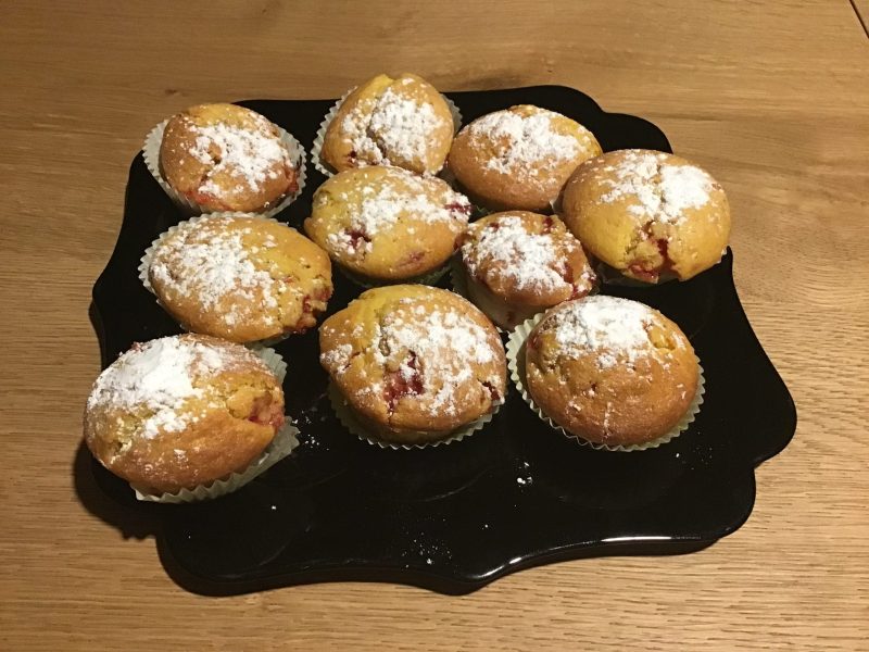 Cliquez pour zoomer ! Muffins aux fraises Thermomix par oco22