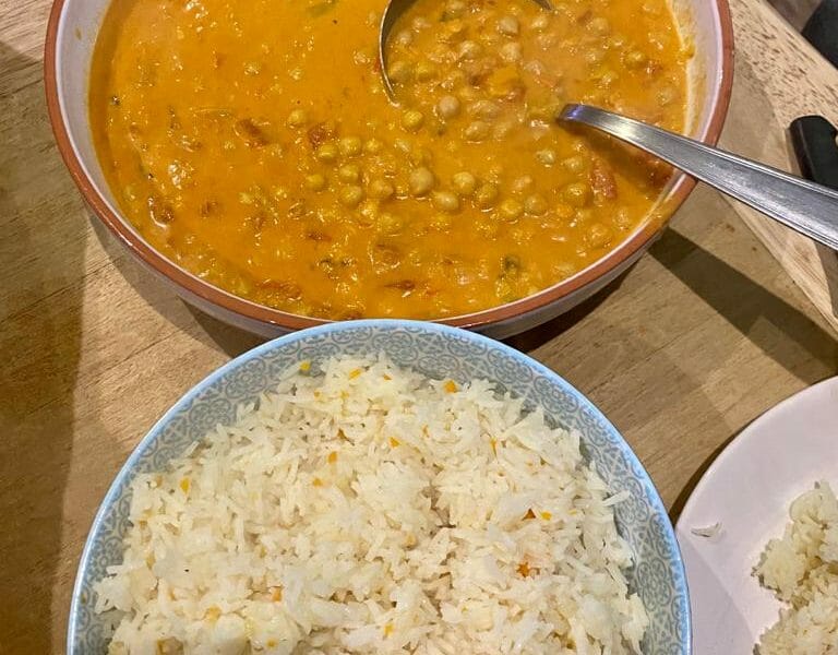 Curry de pois chiches au Thermomix