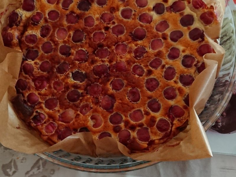 Cliquez pour zoomer ! Clafoutis aux cerises Thermomix par nany19