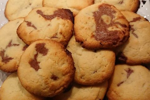 Cliquez pour zoomer ! Cookies fourrés au nutella Thermomix par nany19