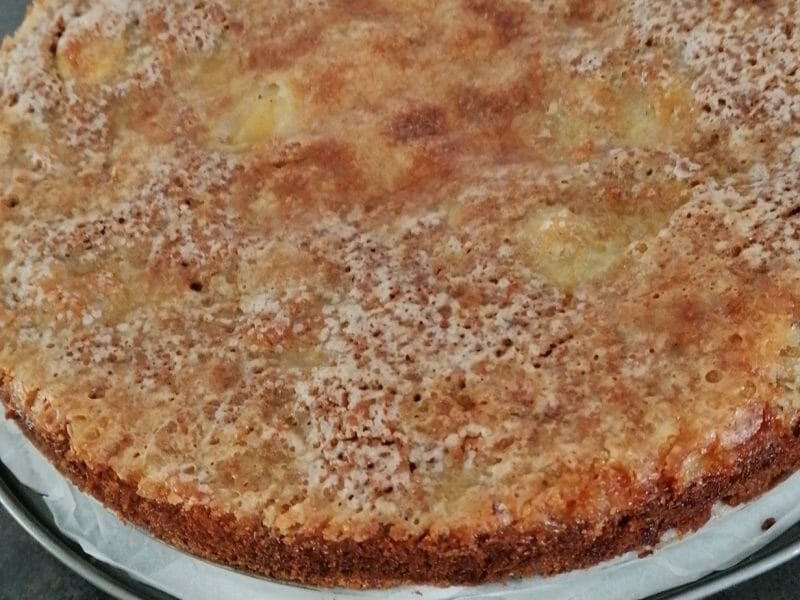 Cliquez pour zoomer ! Moelleux aux pommes Thermomix par manu2609