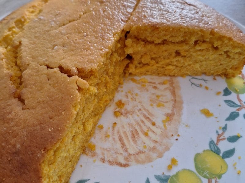 Cliquez pour zoomer ! Gâteau aux carottes et aux amandes Thermomix par manuchon