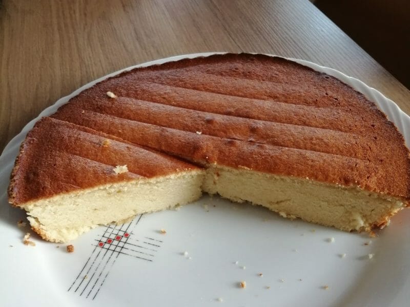 Cliquez pour zoomer ! Gâteau au yaourt et caramel beurre salé Thermomix par manuchon