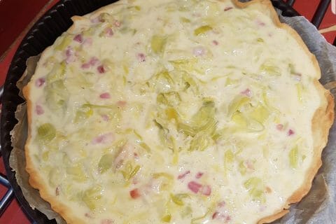 Cliquez pour zoomer ! Tarte aux poireaux Thermomix par alice07