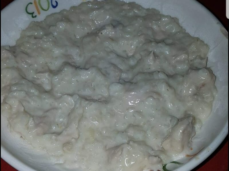 Cliquez pour zoomer ! Risotto poulet et champignons Thermomix par alice07