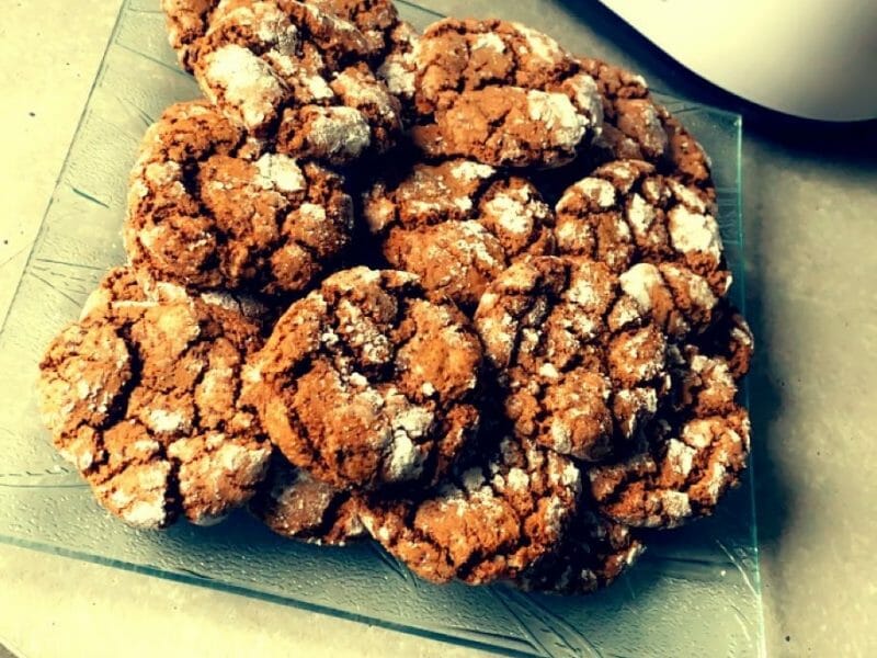 Cliquez pour zoomer ! Craquelés au chocolat Thermomix par sabrinabriatte