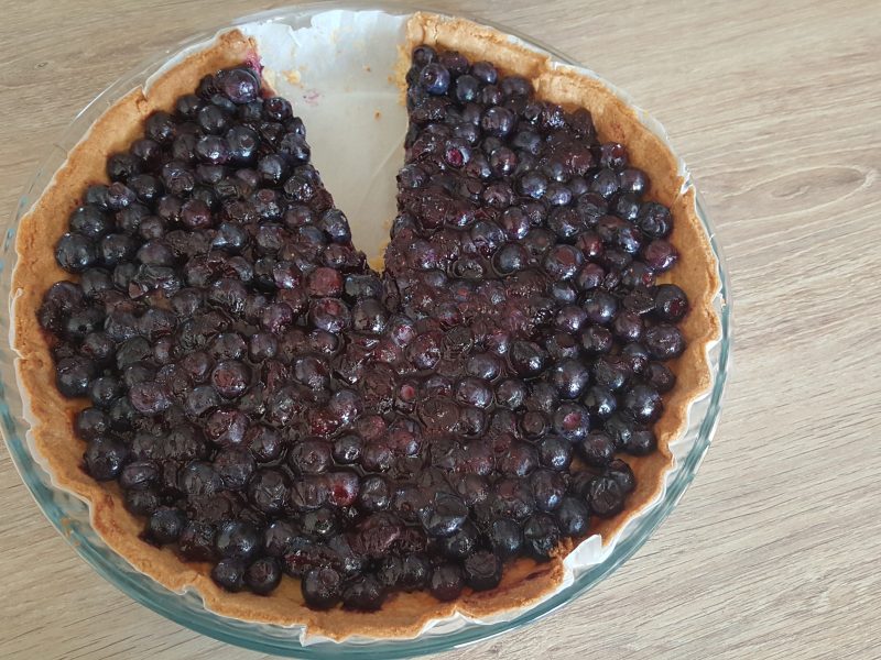 Cliquez pour zoomer ! Tarte aux myrtilles Thermomix par cathyl
