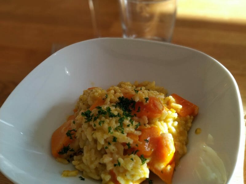 Cliquez pour zoomer ! Risotto au potimarron Thermomix par ionion19