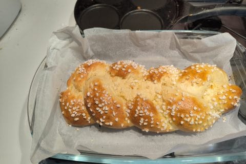 Cliquez pour zoomer ! Brioche tressée à la mie filante Thermomix par laura1102