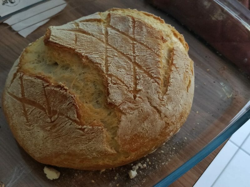 Cliquez pour zoomer ! Pain Cocotte Thermomix par laura1102